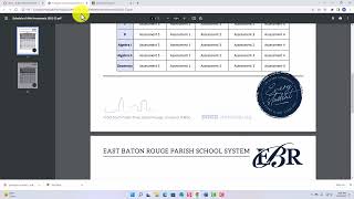 EBRPSS ANet Testing Calendar and Math Diagnostic Information 2022-2023