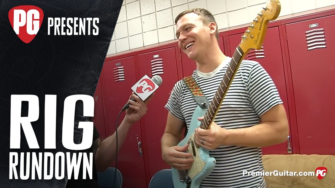Rig Rundown Cage the Elephant's Brad Shultz, Nick Bockrath, and