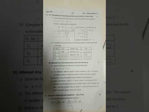 10th std maths1first