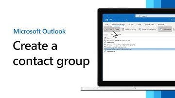 How to Create a Group Email in Outlook 2022