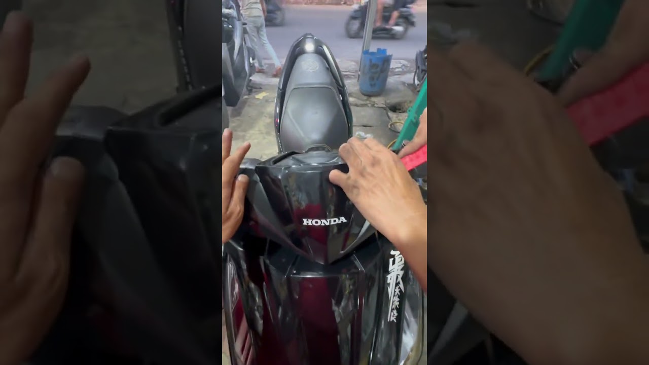 Cara membuka visor vario new gen2.