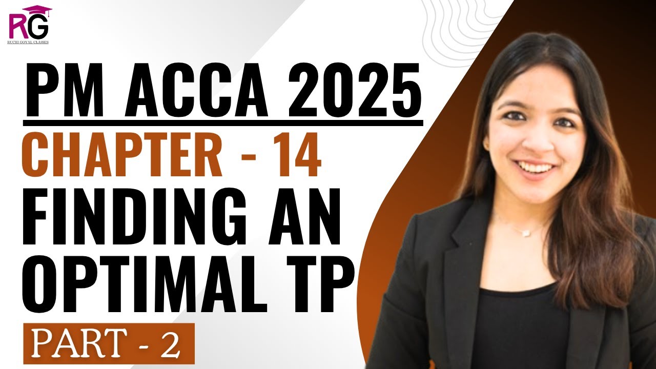 ACCA PM Chapter 14 Part 2 | Max, Min & Optimal Transfer Price Made ...