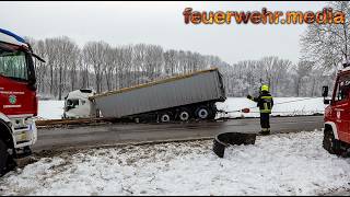 Download Lagu Lkw-Bergung in Emmersdorf - Fünf Stunden Einsatz nach Wintereinbruch MP3