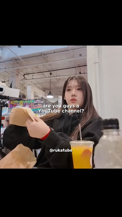 made them choke on whatever they were eating/drinking #shorts #babymonster