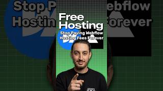 Stop Paying Webflow Hosting Fees Forever
