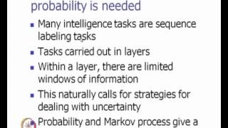 Mod-01 Lec-16 AI and Probability; HMM