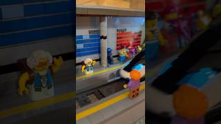 LEGO City Subway Station MOC #lego #afol #legocity #legoaddict #legofan #legocityadventures