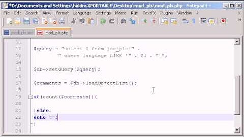 Joomla! tutorials: Program a module part2