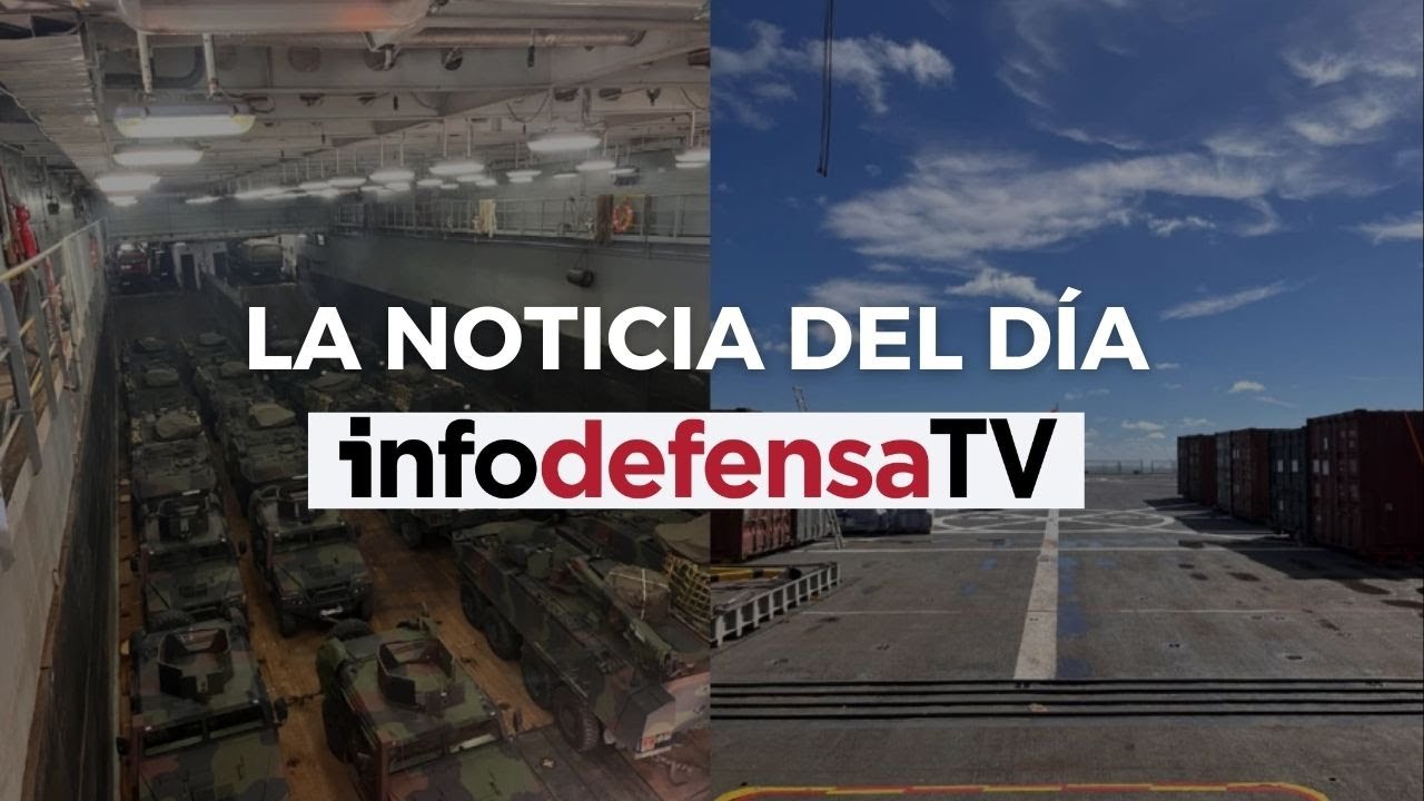 El BAA Castilla traslada a Rumanía vehículos Vamtac y Piraña de la Infantería de Marina