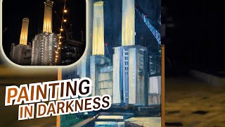 Night Painting at Battersea Power Station Final | Landscape Artist of the Year UK