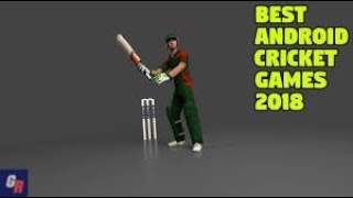 TOP 6 BEST CRICKET GAMES OF 2018 FOR ANDROID DEVICES WITH HUGE GRAPHICS | BEST cricket GAMES 2018 screenshot 5