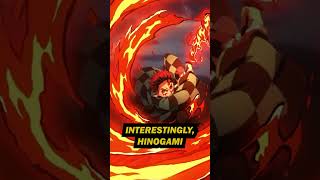 What is the REAL Meaning of Hinokami Kagura #shorts #demonslayer #tanjiro
