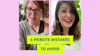 6 Website Mistakes to Avoid