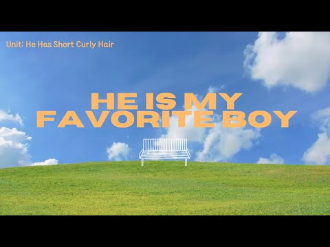 6학년 He Has Short Curly Hair Song｜외모 묘사 노래｜What does he look like