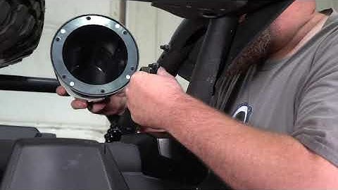 UTV Stereo Signature Series Cage Mount Pod Install