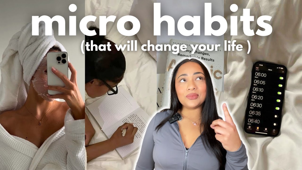 11 micro habits that will actually change your life how to LEVEL UP in ...