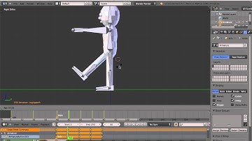Make a Zombie in Blender for Unity games : Part 3 (Animation)