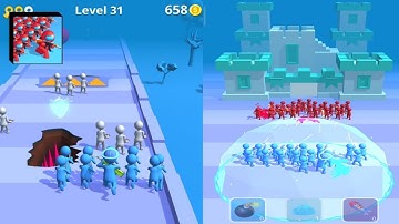 Gun Clash 3D / Level 31-32 ( iOS, Android )