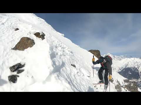Ski Freeride Couloir