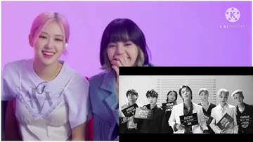 BLACKPINK reaction to BTS - 
