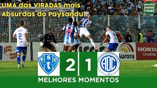 Paysandu x Confiança | Melhores Momentos e gols | 16ª Rodada da Serie C 2026