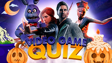 VIDEO GAME QUIZ #11 | Halloween edition | Guess the Video game