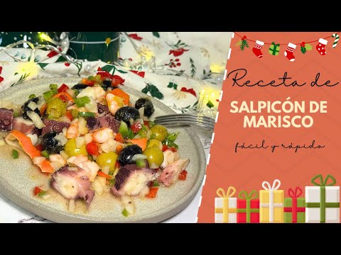 EASY and FAST this Seafood Salpicón ideal for Christmas
