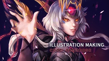 Code: Antithese [Elsword] - Illustration making - Digital art