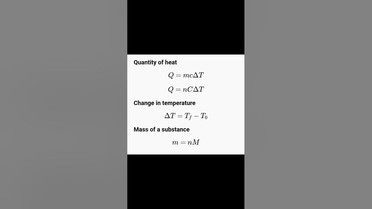 Thermochemistry CalorimetryChemistryshortsyoutubeshorts YouTube