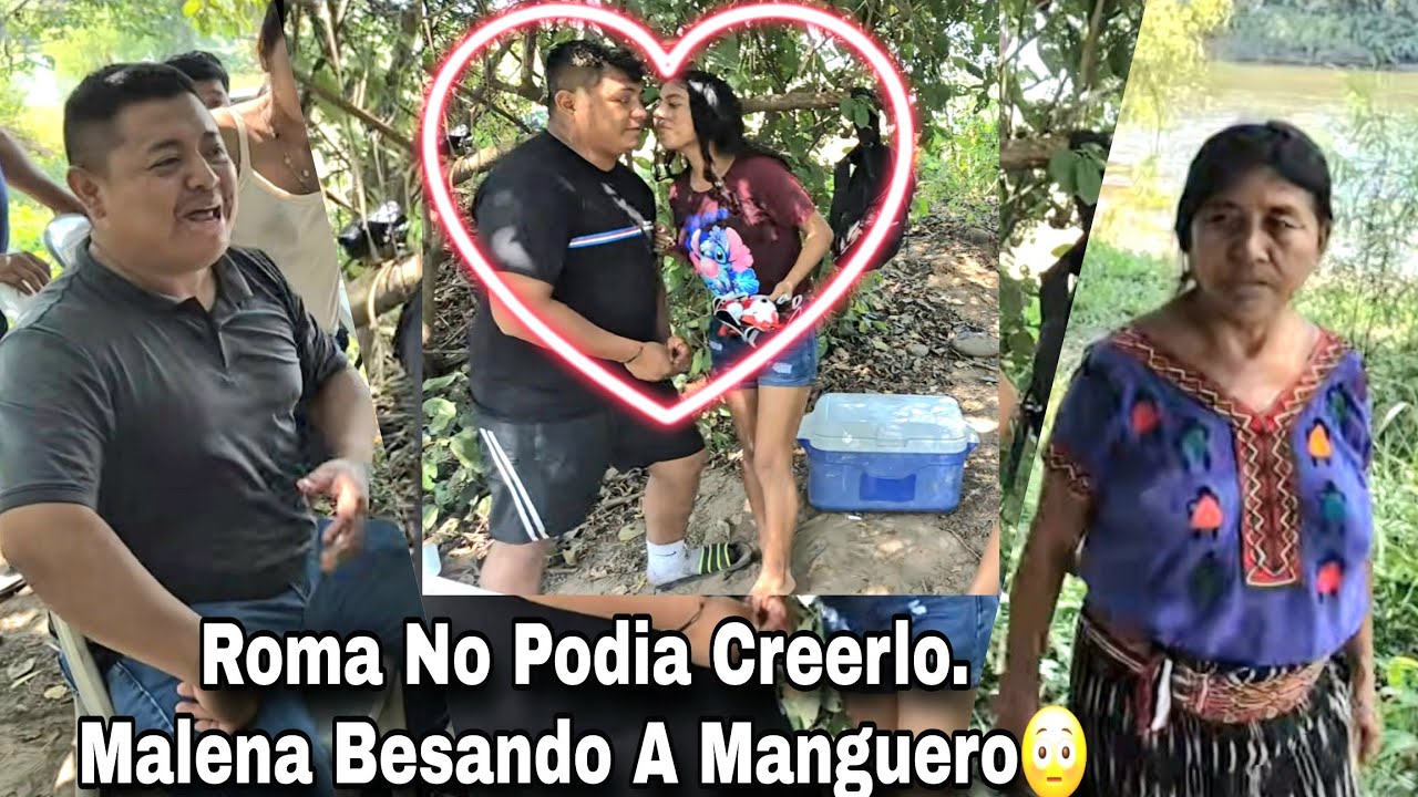 Malena Ya Le Vale Ella Esta Enamorada|Frente A Romario Beso A Manguero Justo Iba Llegando Doña Cata🤬