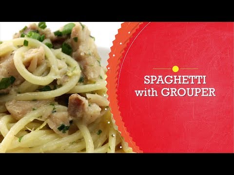 Spaghetti with grouper