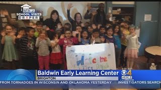 WBZ-TV Weather School Visits: Baldwin Early Learning Center in Brighton,MA