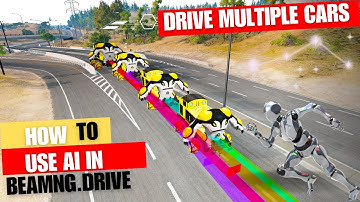 Controlling multiple cars Using Script AI Manager in BeamNG.Drive