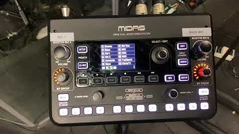 DP48 Saving and Recalling Presets