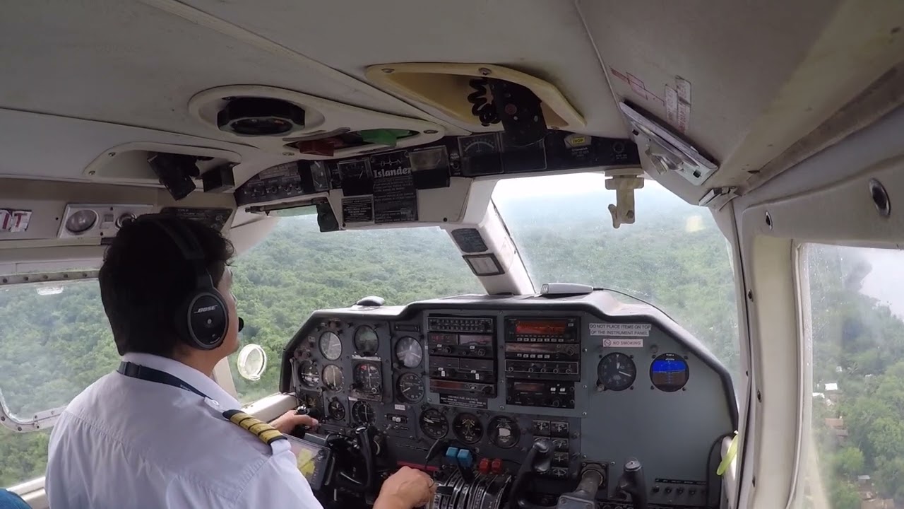 Sola SLH approach and landing