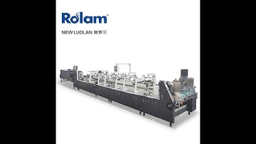 Rolam GS 1100 Automatic 4/6 Corner Folding Gluing Machine /Folder Gluer