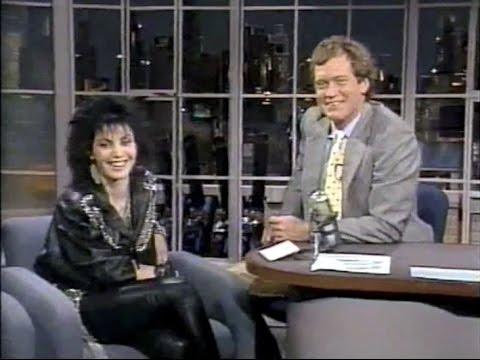 Joan Jett on Letterman, January 14, 1987