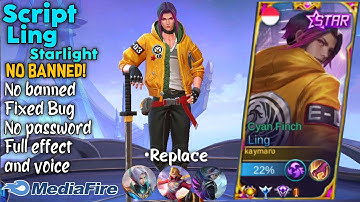 Script Ling Starlight No Password Anti banned Full effect voice [NEW PATCH]