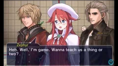 Project X Zone 2 - Aty Unique Pre Battle Dialog