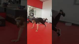 Single leg burpees