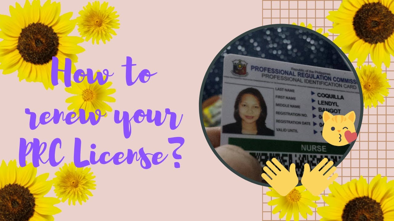 How To Renew Your PRC License YouTube