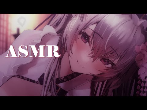 【#asmr/黒3dio】いっぱい褒めてくれる優しいおねえさんの♡睡眠導入【Vtuber 都みゆり】[Whisper/EarPick/OilMassage/Co-Sleeping/HeartBeat]