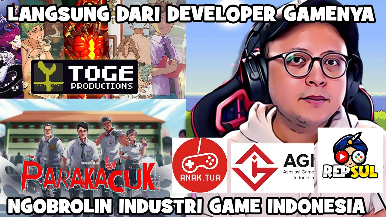 Ngobrolin Industri game indonesia dari mata developer game lokal - YouTube