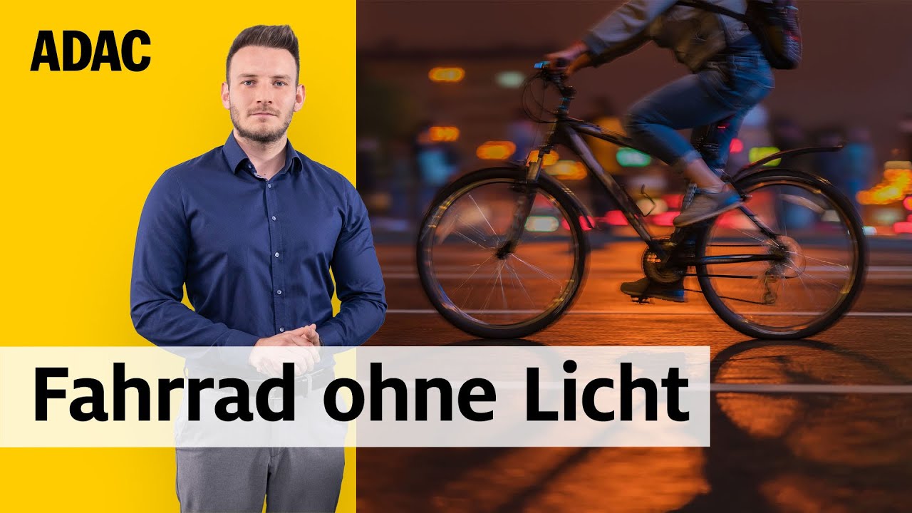 Kein Licht am Rad = Schuld am Unfall? | ADAC | Recht? Logisch!
