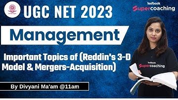 UGC NET Management 2023 | Reddin
