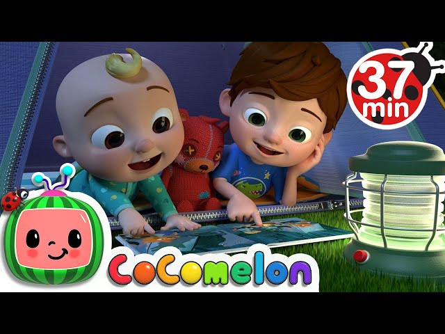 Yes Yes Bedtime Camping Song  + More Nursery Rhymes u0026 Kids Songs - CoComelon class=
