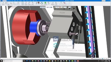 DMG MORI NLX 2000 GibbsCAM Digital Twin