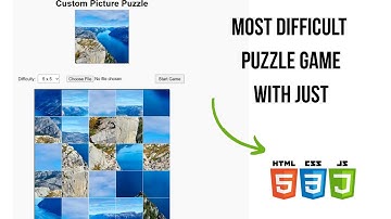 I Built a Mind-Bending Puzzle Game with HTML, CSS & JavaScript | Play It If You Dare!