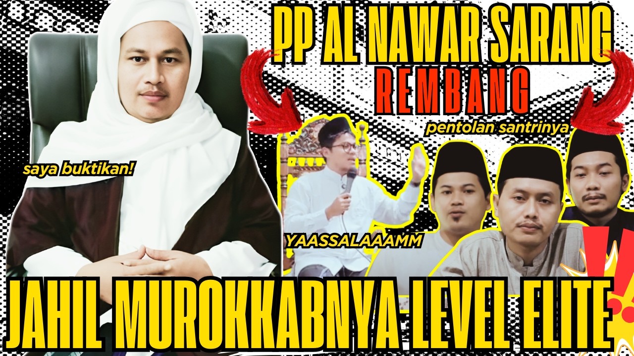 ALLAH ALLAH 🤒 PP AL ANWAR SARANG HARUSNYA MALU BGT‼️ KYAI IMAD BUKTIKAN KEDUNGUAN MRK DLM BELA HABIB
