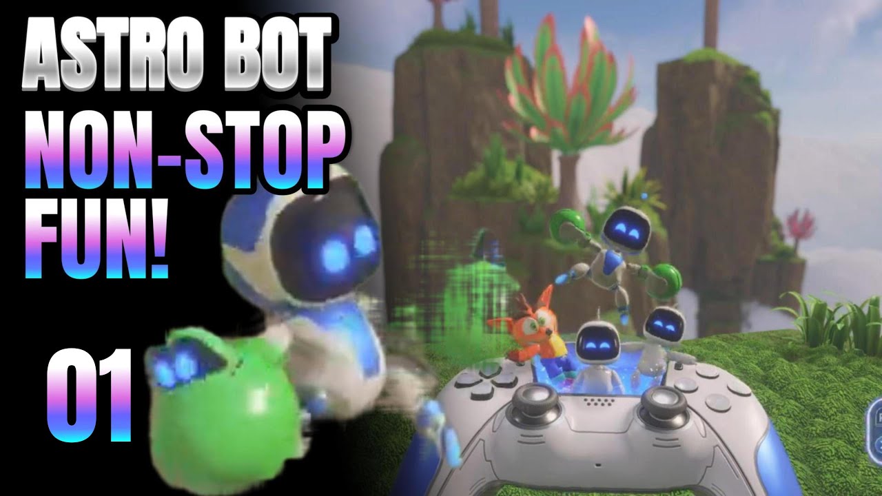 Lets Play Astro Bots! (Astro Bot #1) - YouTube
